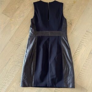 Theory Leather Dress